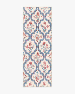 Outdoor Elodie Currant & Ocean Rug 75x215 £159
