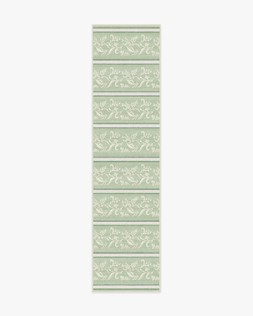 Outdoor Sambuco Stripe Celadon Rug 75x305 £229