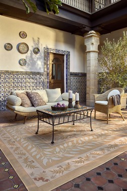 Outdoor Provence Wheat Rug