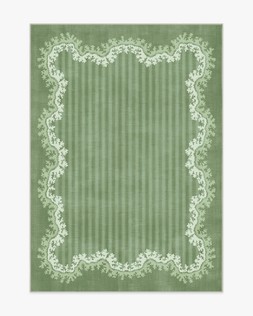 Sanderson Oxbow Botanical Green Rug 245 x 305 £619