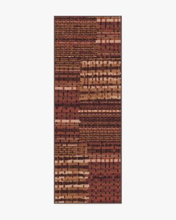Solene Amber Red Rug 75x215 £149
