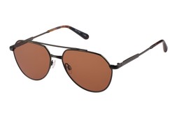 Barbour Tom Dark Gunmetal & Tort Men's Aviator Sunglasses