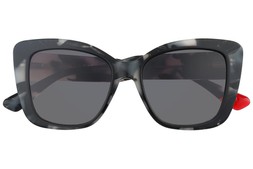 Botaniq Women’s Ink Tortoise Sunglasses With Black Laminations/Grey Gradient