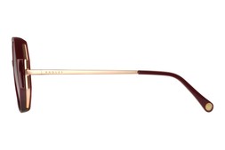 Radley Cordelia Hexagon Burgundy & Gold Sunglasses