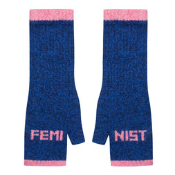 Feminist Fingerless Mittens £42