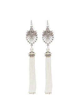 ART DECO TASSEL DROP EARRINGS £48 BY LOVETT & CO