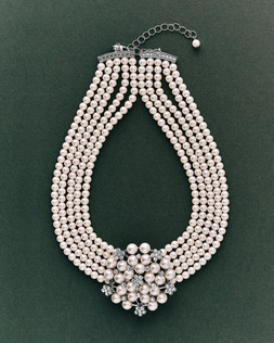 Audrey Hepburn Style Pearl Choker £55 by Lovett & Co