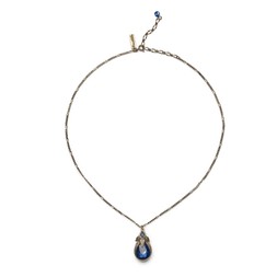 SAPPHIRE AT NOUVEAU PENDANT NECKLCE £30 BY LOVETT & CO