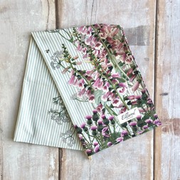 Country Verge - Blue Stripe - Tea Towel