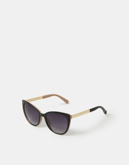 Classic Cateye Sunglasses Black