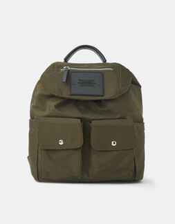 Nylon Multi-Pocket Backpack