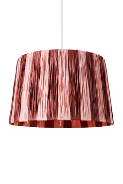 Very Home Raffia Striped Easy Fit Shade Pink £35
