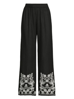 WO3SW The Very Collection Embroidered Beach Trousers £28