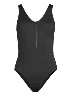 WO3T4 The Very Collection Shape Enhancing Sports Zip Swimsuit £28