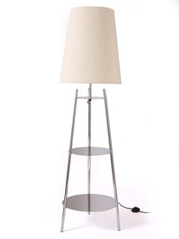 WQBMG The Very Collection Metal Tapered Shelf Floor Lamp £160