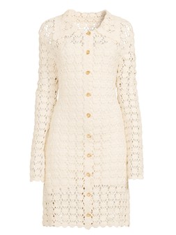WRCTC The Very Collection Collared Crochet Mini Dress £42