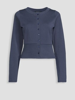 WVJUW The Very Collection Button Up Deep Waistband Sweatshirt Co-Ord £25