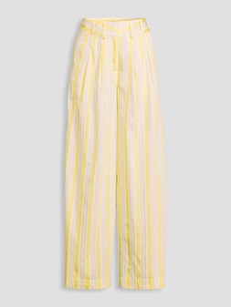 WW63Z The Very Collection Striped Wide Leg Tailored Trousers Co-Ord £35