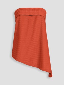 WXU31 The Very Collection Bandeau Asymmetric Top Co-Ord £18