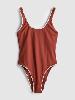 PRIMARK BLANKET STITCH SWIMSUIT, £12, €14, $18, RON70, PLN60, CZK365