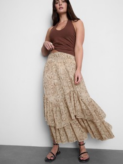 PRIMARK CHIFFON MAXI SKIRT, £16, €18, $20, RON80, PLN70, CZK415