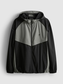 PRIMARK COLOUR BLOCK JACKET BLACK £20 €22 $30 RON120 PLN105 CZK625