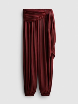 PRIMARK DRAPE TROUSER BROWN £16 €18 €20 $25 RON90 PLN80 CZK470