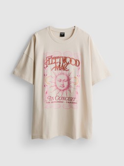 PRIMARK FLEETWOOD MAC TEE WHITE £10 €12 $16 RON70 PLN60 CZK365