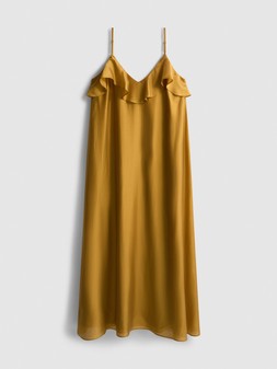 PRIMARK FRILL NECK MIDI DRESS, £20, €22, RON110, PLN95, CZK570 (2)