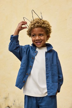 PRIMARK LINEN OVERSHIRT INDIGO £10 €13 $17.50 RON65 PLN55 CZK340 (3)