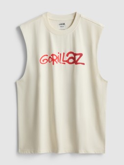 PRIMARK NDTR GORILLAZ TANK , £12, €14, $20, RON70, PLN60, CZK365, HUF5200