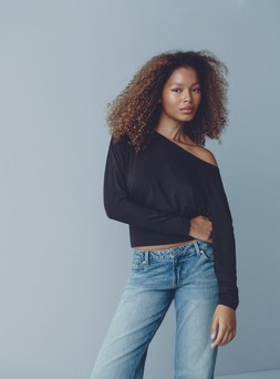 PRIMARK OFF SHOULDER LONG SLEEVE TOP, £7, €8, NE €9, $111, RON40, PLN34, CZK210 HUF3000 (2)
