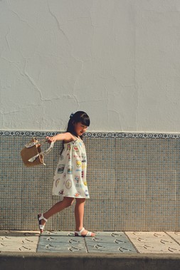 PRIMARK OWNING THE SUMMER PRINT DRESS ECRU £4 €6 $9 RON30 PLN26 CZK155