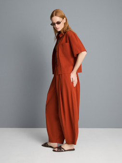 PRIMARK PAPER TOUCH PLEAT FRONT TROUSER, £16, €18, $25, RON90, PLN80, CZK470