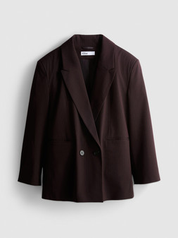 PRIMARK PINSTRIPE BLAZER, £24, €26, NE €28, $32, PLN125, CZK730, RON135