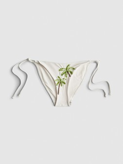 PRIMARK PRESENTS PAU ECHE BEADED PALM TIE SIDE PANT £5, €6, $9, RON30, PLN26, CZK155