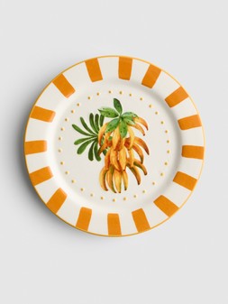 PRIMARK PRINTED SIDE PLATE, £4, €5, RON25, PLN22, CZK130