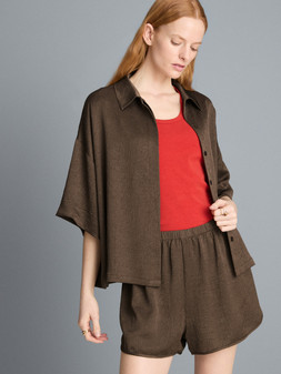 PRIMARK SATIN RACER SHORT, £12, €14, $18, RON70, PLN60, CZK365
