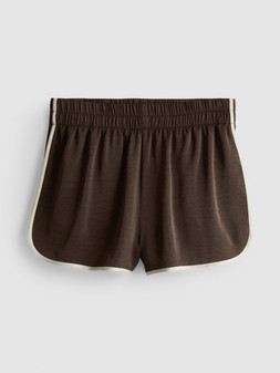 PRIMARK SATIN SHORTS CHOCOLATE £10 €12 €14 $16 RON70 PLN60 CZK365