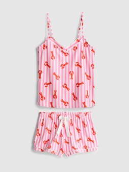 PRIMARK SHORT PJ SET HOT PINK £9 €10 $14 RON50 PLN43 CZK260
