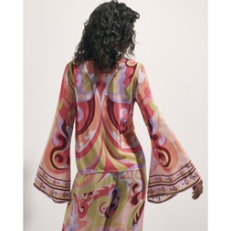 RI Orange Swirl Print Cover Up £49