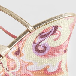 RI Pink Gem Detail Wedges £66 3
