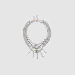RI Silver Layered Necklace £35 2