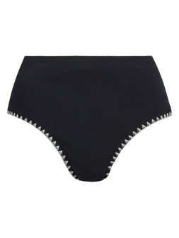Tu Black Blanket Stitch Tankini Full Brief Bottoms, £10