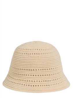 Tu Neutral Crochet Bucket Hat, £14