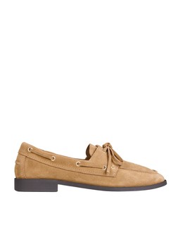Tu Neutral Suede Boat Shoe, £32