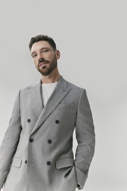 Autograph Jacket £129, Autograph Trousers £70, Autograph T-shirt £20, Shoes £65 (6)