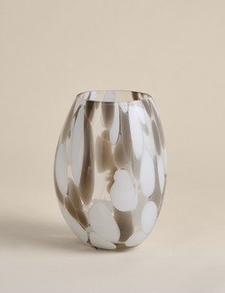 M&S CONFETTI GLASS VASE £19.50
