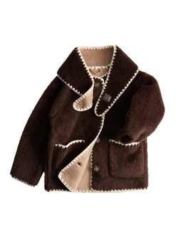 M&S Contrast Stitch Coat (2-10Yrs) £34