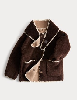 M&S Contrast Stitch Coat (2-10Yrs) £34